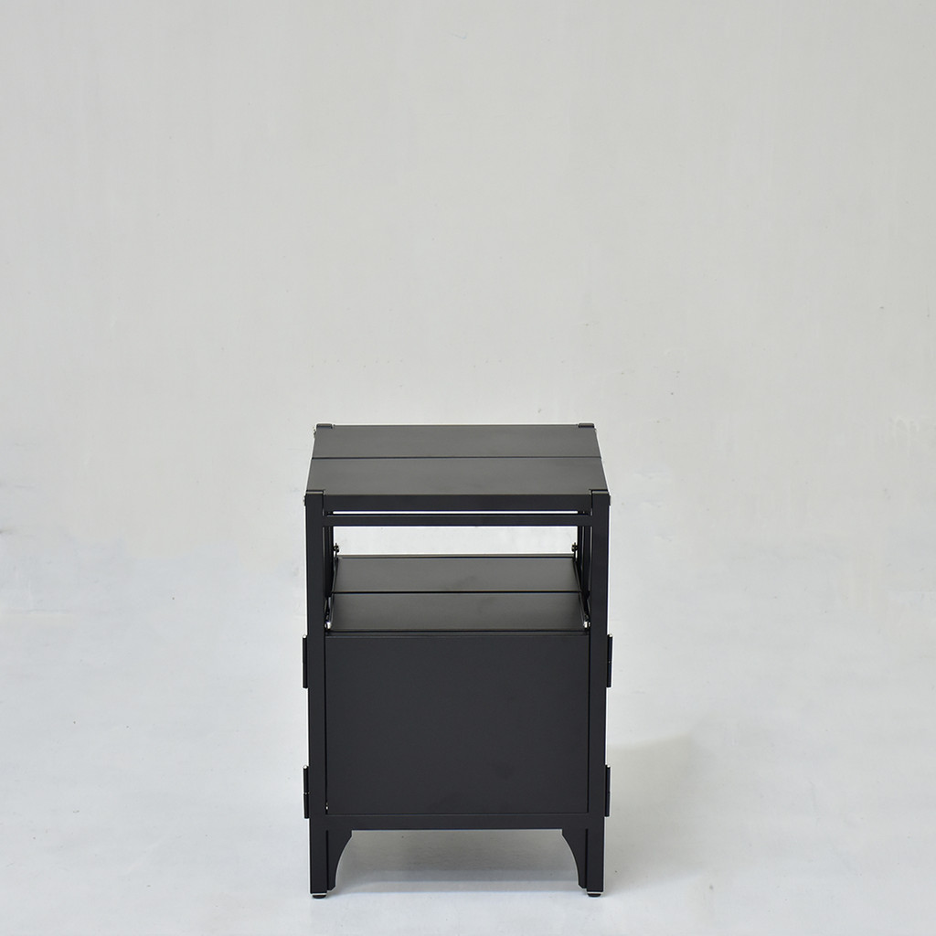 Looms ตู้ข้างเตียง รุ่น GLINDER สีดำ (35x35x50 ซม.)  แบรนด์ LOOMS - รูปที่ 3