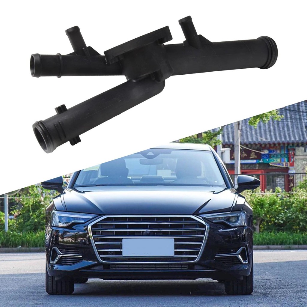 รถเครื่องยนต์ Coolant Thermostat Housing 03H121117สําหรับ Q7 4LB 3.6L สําหรับ Porsche สําหรับ Cayenn