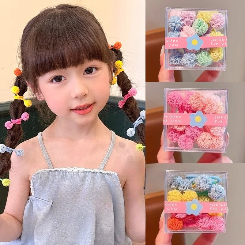 สร้อยผมแบบบอลลอน สำหรับตัวคล้องผมหางม้า ทำจากยางยืดหยุ่นสูงไม่เจ็บเมื่อสวมใส่