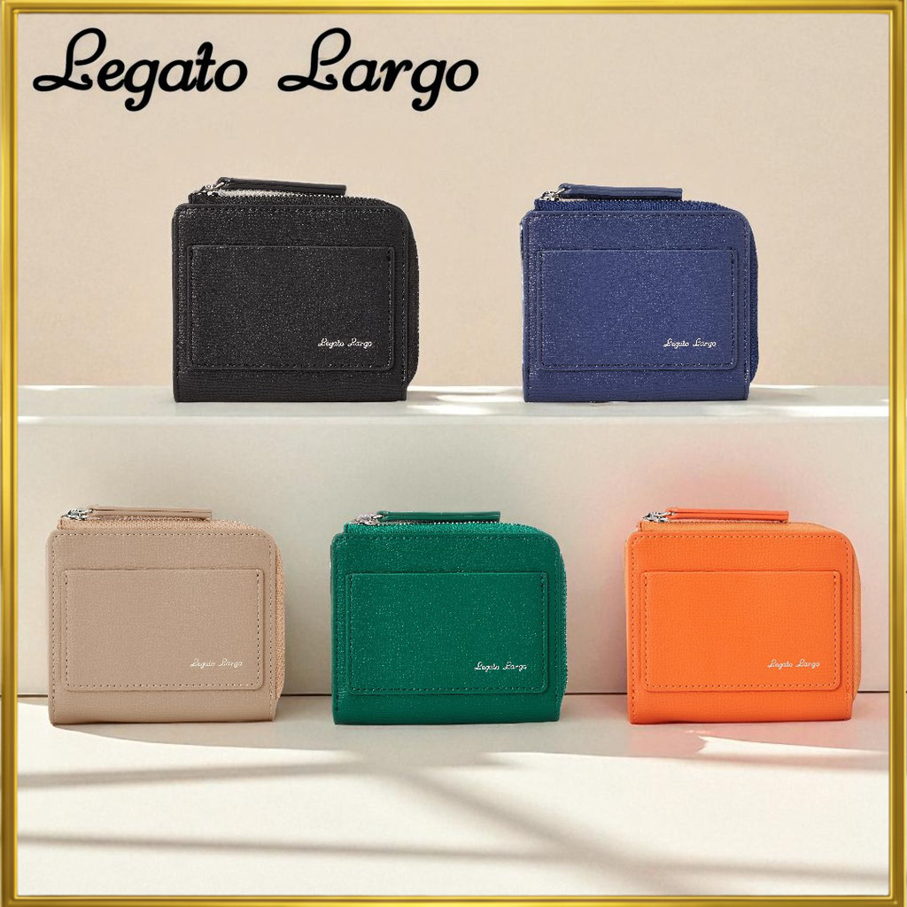 [Legato Largo] Folding Wallet Lineare LJ-E1513 Ladies Orange  
[Legato Largo] Folding Wallet Lineare