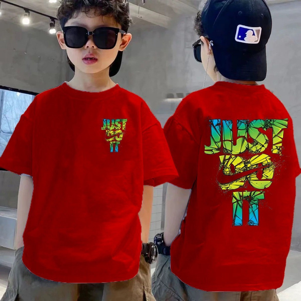 เสื้อยืดคอกลมเด็กผู้ชาย NELLY