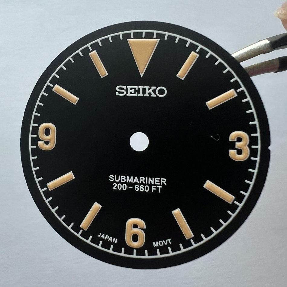 อุปกรณ์เสริมนาฬิกา Retro Middle East Dial 28.5 มม.ปรับให้เข้ากับ NH35/36 การเคลื่อนไหวรูปแบบอื่นๆ 9