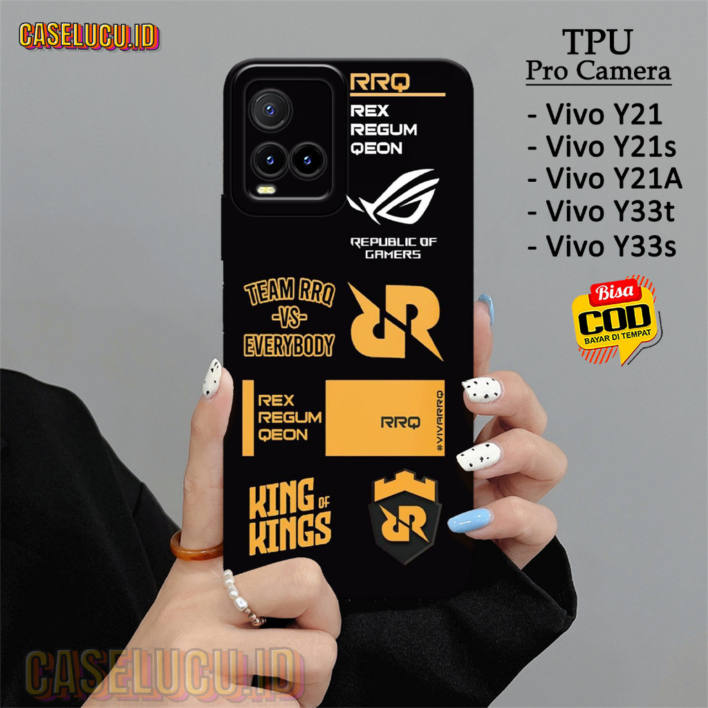 เคส Vivo Y21 / Y21A / Y21s / Y22T / Y33s HP Casing - เคสเล่นเกมแฟชั่น - Vivo Y21 / Y21A / Y21s / Y22
