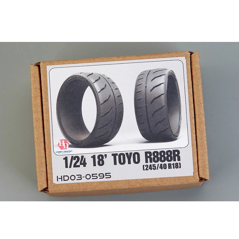 Hobby Design HD03-0599 1/24 18/19/20 Toyo R888R ยางรุ่นการปรับเปลี่ยนรถ Hand Made รุ่น