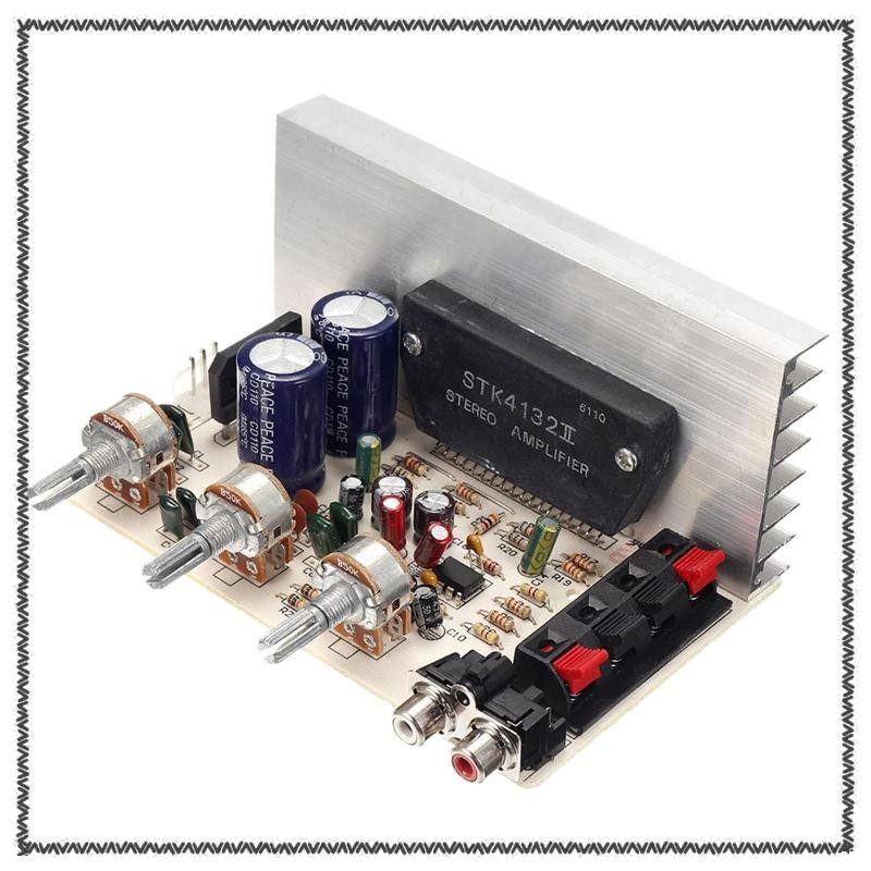 [MCA] DX0408 Universal 2.0 Channel Digital Power Audio สเตอริโอเครื่องขยายเสียง DC 12V