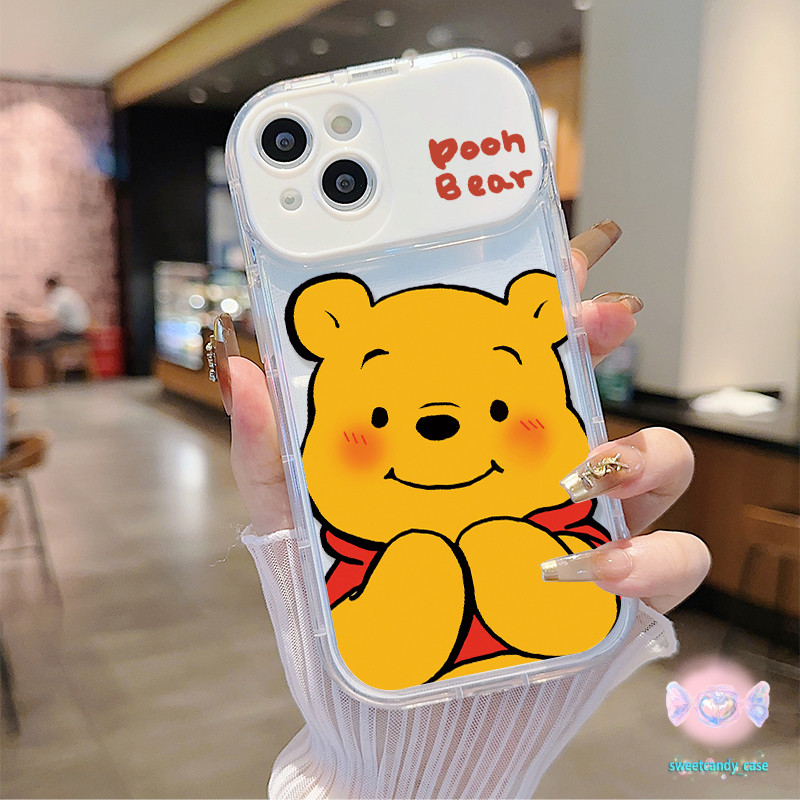 จัดส่งในพื้นที่ เคสกระจกแต่งหน้า น่ารัก การ์ตูนอนิเมชั่น หมีตัวน้อย ForIPhone 16 15 14 13 12 11 7 8plus Pro Promax XR XS ราคา ถูกที่สุด ดีลบีเคเค แกลเลอรีภาพที่ 6