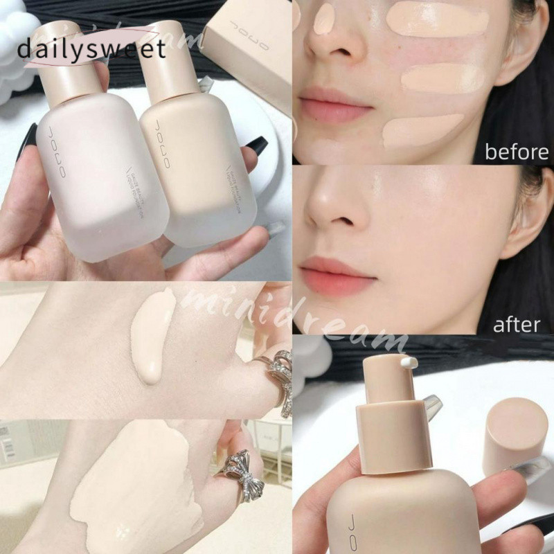 JOCO Liquid Foundation Lightweight Matte Smooth Long-lasting Oil-Control Full Coverage Face Foundati