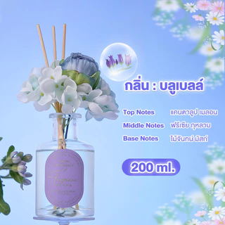 Aeste ก้านไม้หอม (Free gift box)น้ำหอมปรับอากาศ ก้านไม้งาสำหรับกระจายกลิ่น ประดับดอกไม้แห้งหลากสีสัน จะทำให้หอมทั่วห้อง