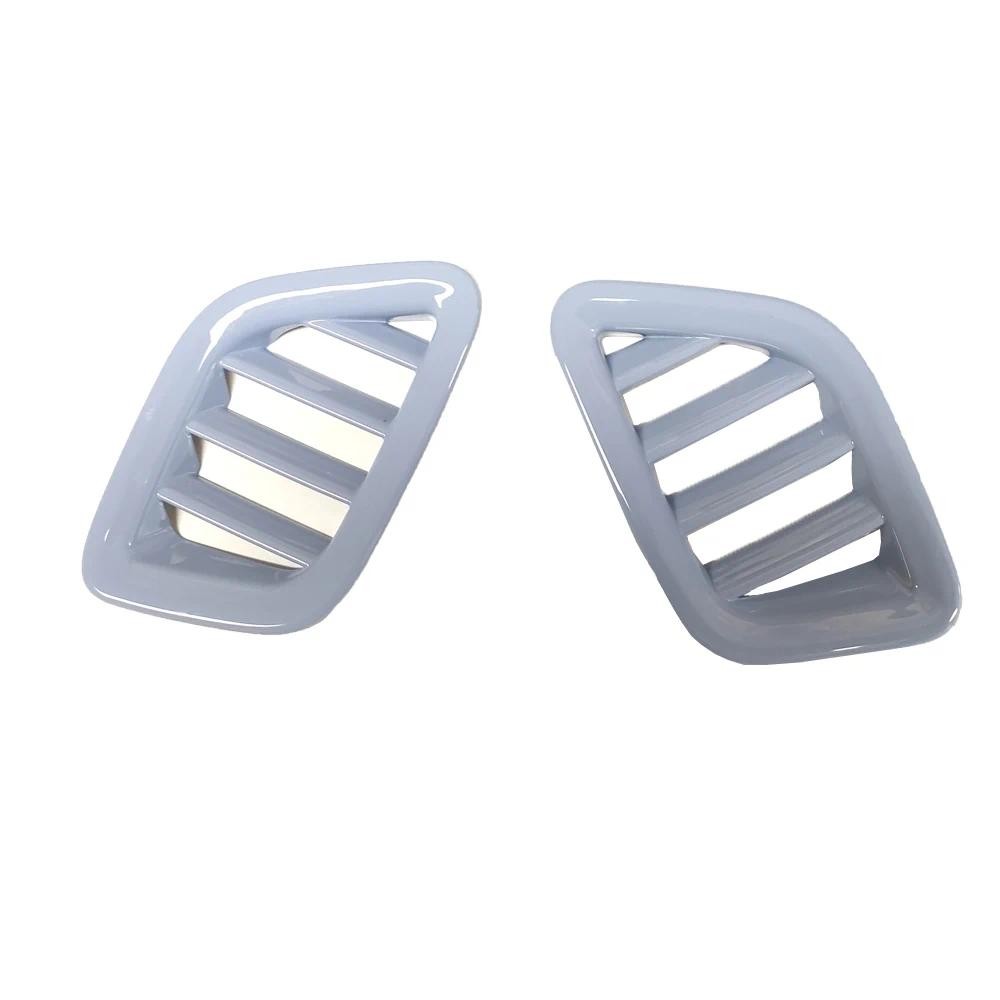 Blue Car Dashboard ด้านหน้าด้านบน Air Outlet Vent สําหรับ Hyundai i30 N 2022-2023 ภายใน Mouldingsaut