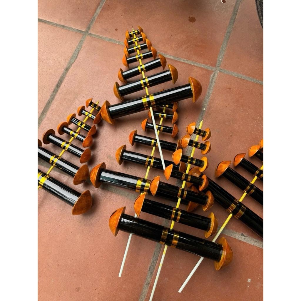 ชุดกระดิ่ง 7 ชิ้น - ง42-45 สินค้า Vip ขลุ่ยอาร์ติซานสําหรับว่าวบิน 2m5-3m5 - Huy The