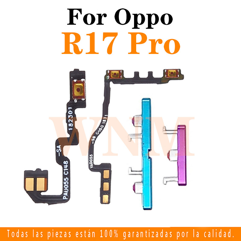 สําหรับOppo R17 Pro Powerปุ่มFlex on/ปิดปุ่มสวิทช์ด้านข้างKey Volume Up Down Flexสายโทรศัพท์มือถือPart ราคา ถูกที่สุด ดีลบีเคเค แกลเลอรีภาพที่ 3