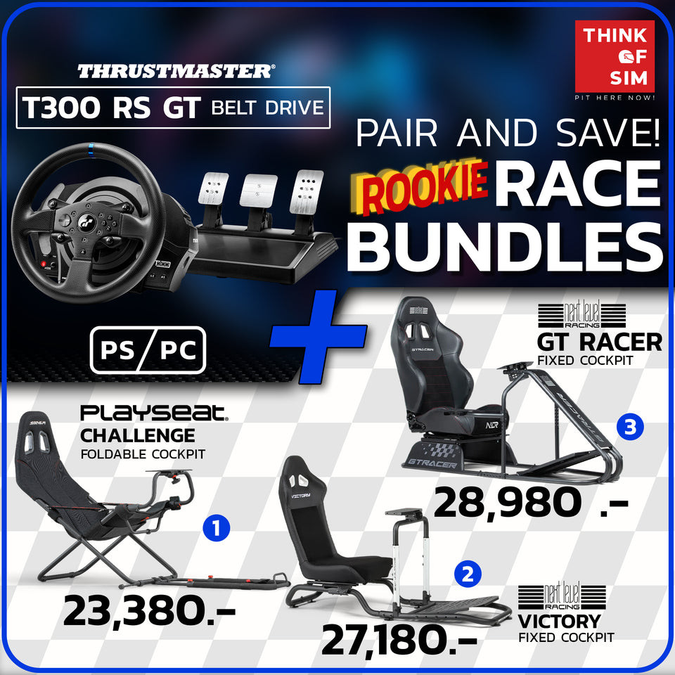 Thrustmaster T300RS Rookie Race Bundles
