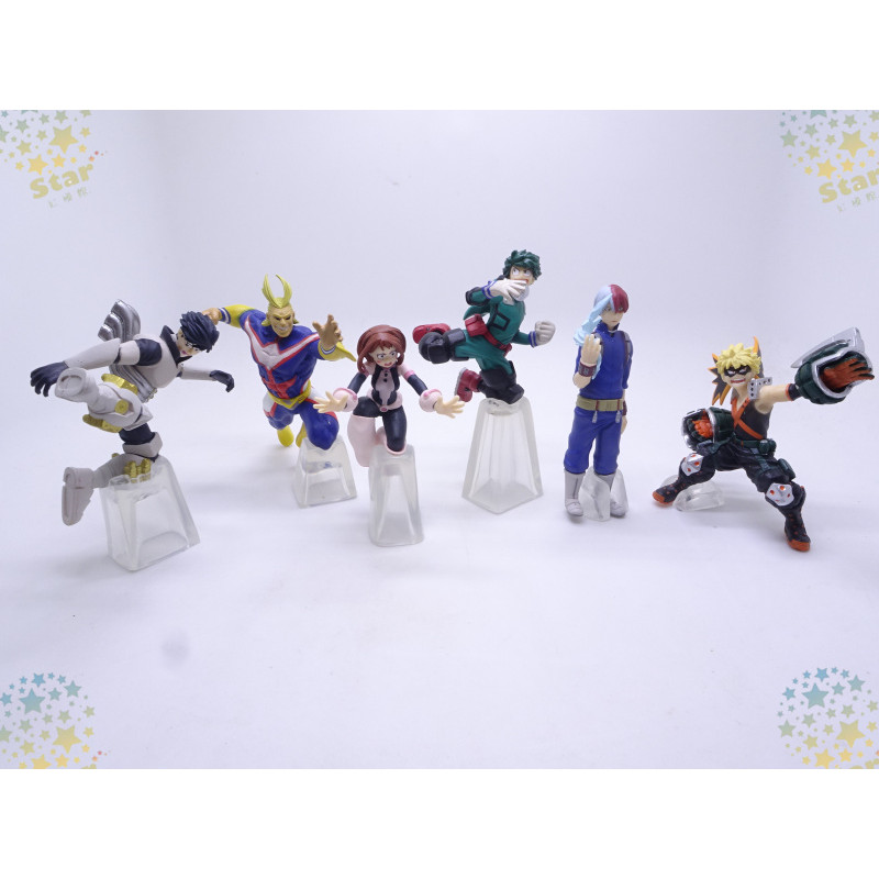 ของแท้ Bandai My Hero Academia Hawks Bakugou Boom Midoriya Mystery Bag Gashapon Figure สินค้าจํานวนม