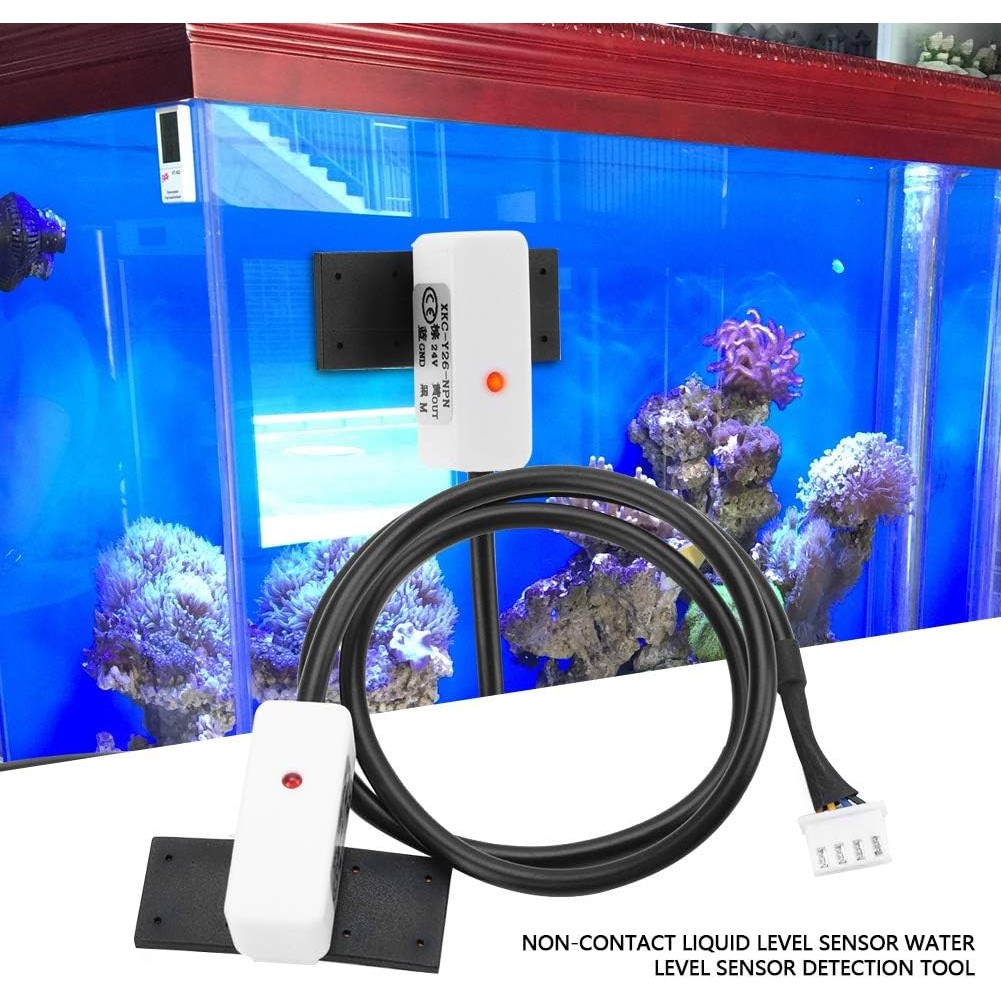 เซ็นเซอร์ระดับน้ํา, เครื่องมือตรวจจับเซ็นเซอร์ระดับของเหลวแบบไม่สัมผัส 24V สําหรับภาชนะที่ไม่ใช่โลหะ