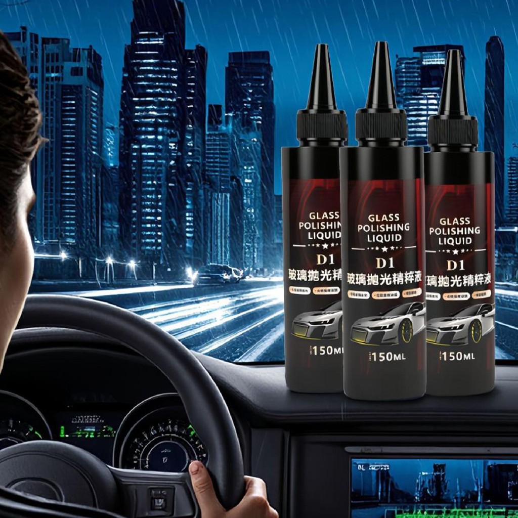 ขัดกระจก Compound Windshield Scratch Remover Polish Cleaner Long-Lasting Shine Restorer น้ํายาทําความสะอาดหน้าต่าง magith