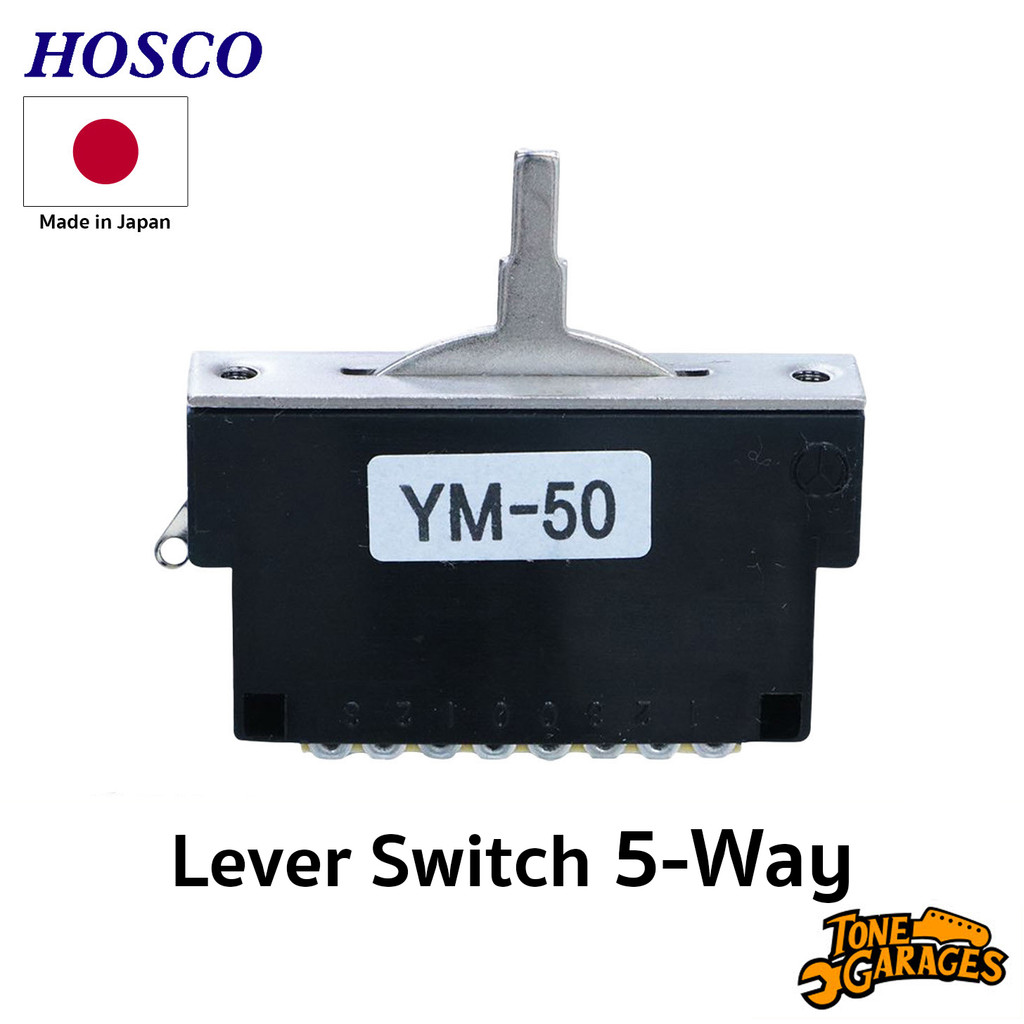 Hosco YM-50S Lever Switch 5-Way สวิตช์ 5 ทาง Made in Japan