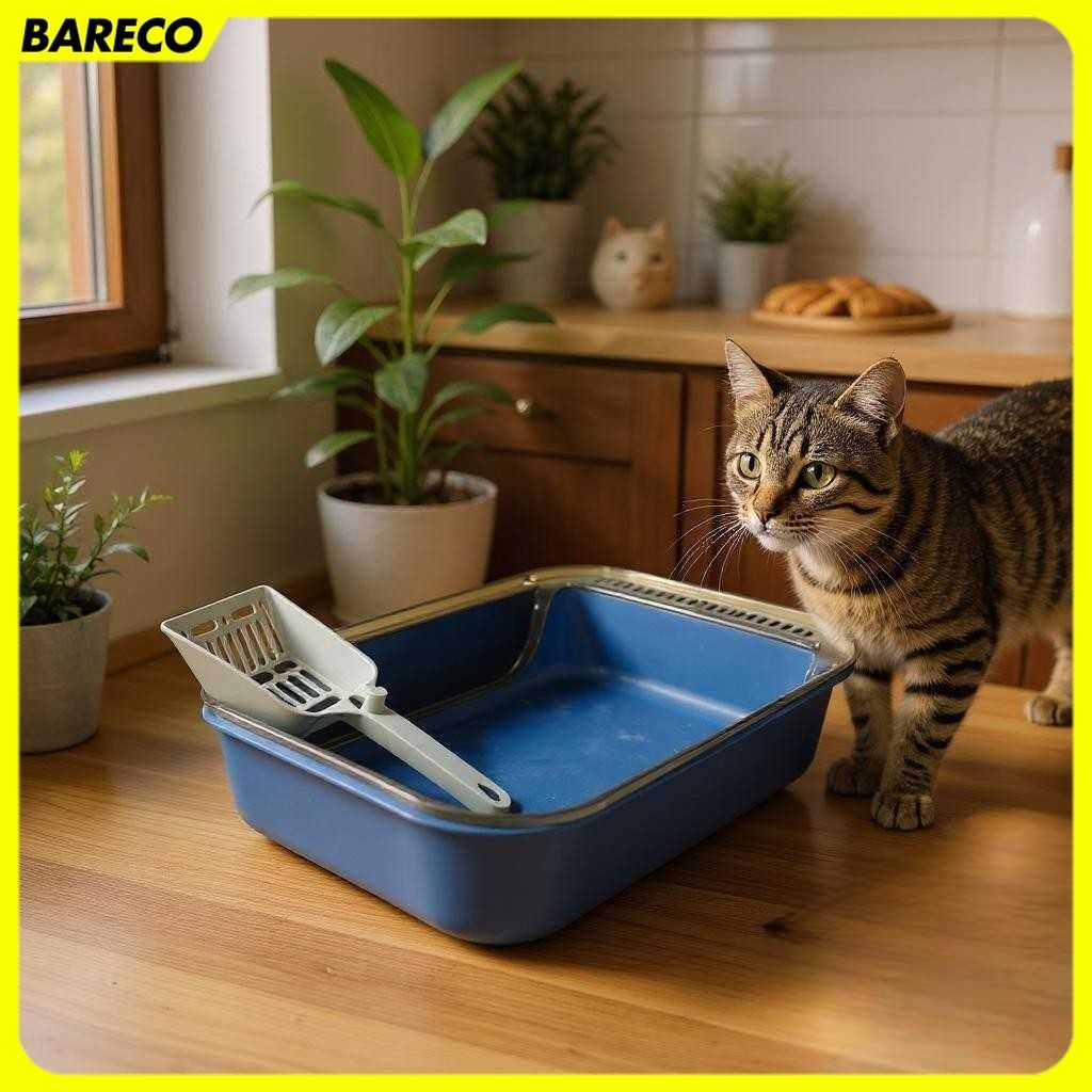 กระบะทรายแมว Semi-Enclosed Pet Toilet ลูกแมว - KT1