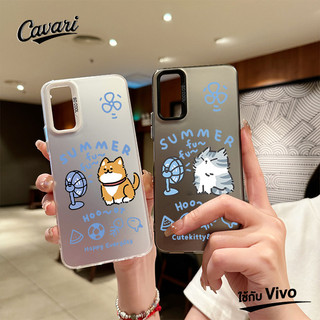 เคสโทรศัพท์ Vivo Y17s Y18 Y15 Y22 Y21 Y27 Y17 Y78 Y20 Y12i Y02 Y15s Y33s Y36 Y100i Y12s สัตว์น่ารักฤดูร้อน โทรศัพท์ จัดส