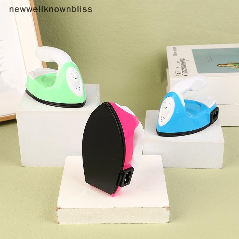 Newwellknownbliss Mini Craft Iron เตารีดไฟฟ้าแบบพกพา Handy Heat Press Diy เตารีดขนาดเล็กสําหรับรีดผ้าเสื้อผ้าซักรีดเครื่องใช้ไฟฟ้า EU/US/UK Plug CCD