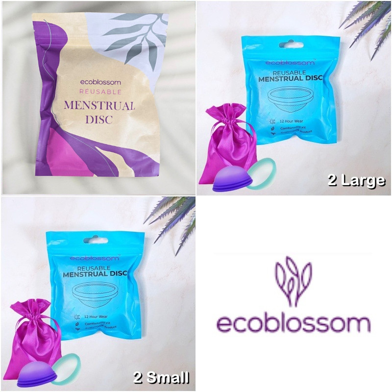 [EcoBlossom®] Reusable Menstrual Disc 2 Count ถ้วยอนามัย ถ้วยรองรับประจำเดือน