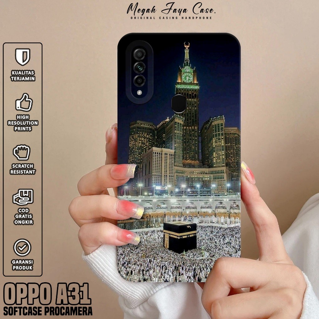 Softcase Hp Oppo A31 - Case Oppo A31 Motif ISLMC - Casing Oppo A31 - Silicone Hp Protector - Case Hp