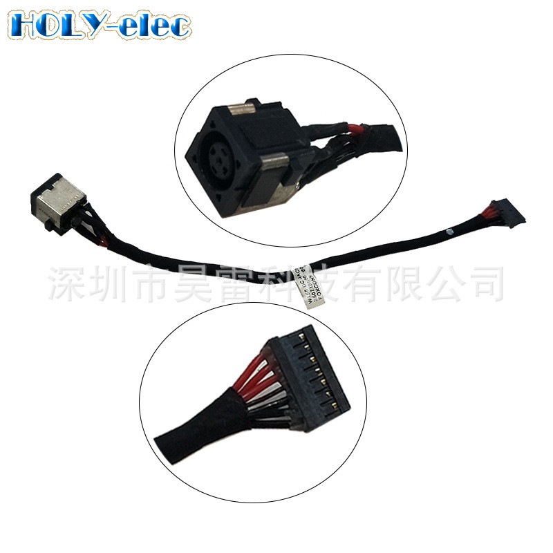 แจ็คพลังงาน DC สําหรับ HP Elitebook 8570W D3H16UT C6Y87UT