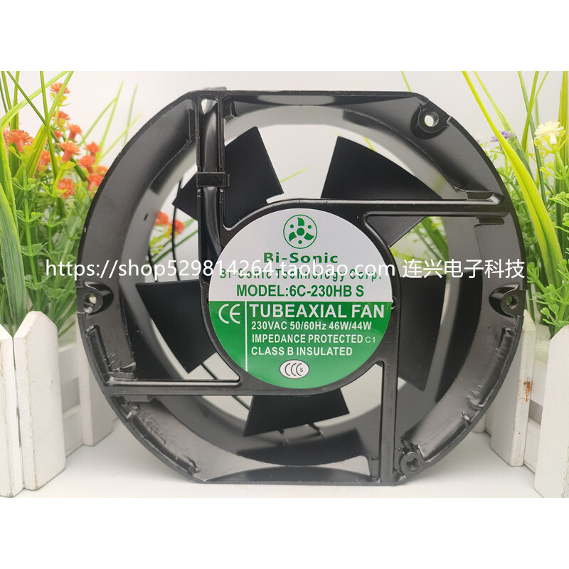 ยี่ห้อใหม่ไต้หวัน Bi-sonic Control ตู้พัดลม 6C-230HB C ST Axial Fan 230V พัดลม