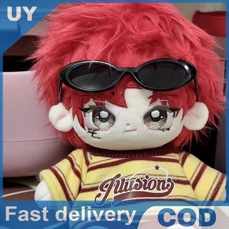 1PC ตุ๊กตาสัตว์ DIY อุปกรณ์เสริมแฟชั่นแว่นตาสําหรับ 10 ซม.ผ้าฝ้ายตุ๊กตาน่ารักแว่นตา - รูปที่ 4