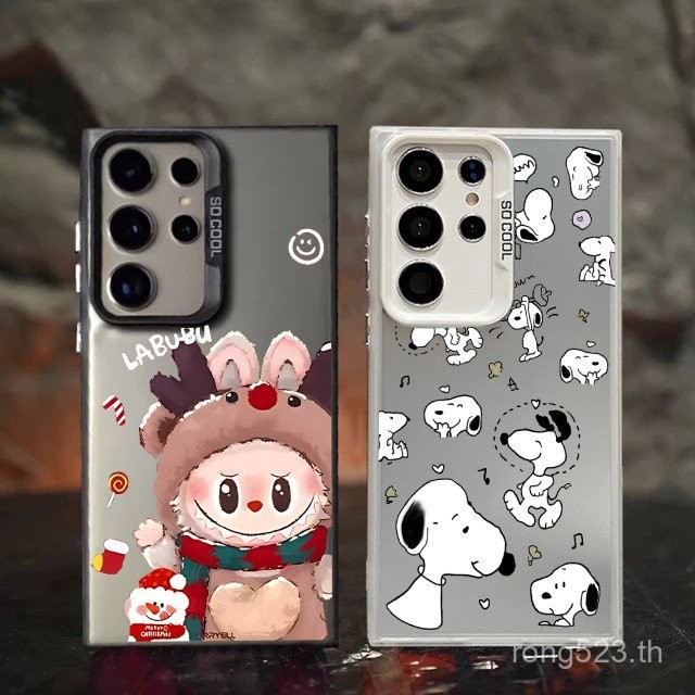 แฟชั่น Labububu ง่ายน่ารักอินเทรนด์เคสโทรศัพท์เหมาะสําหรับ Samsung A13 A14 A15 A55 A35 S25 S24 S23 S