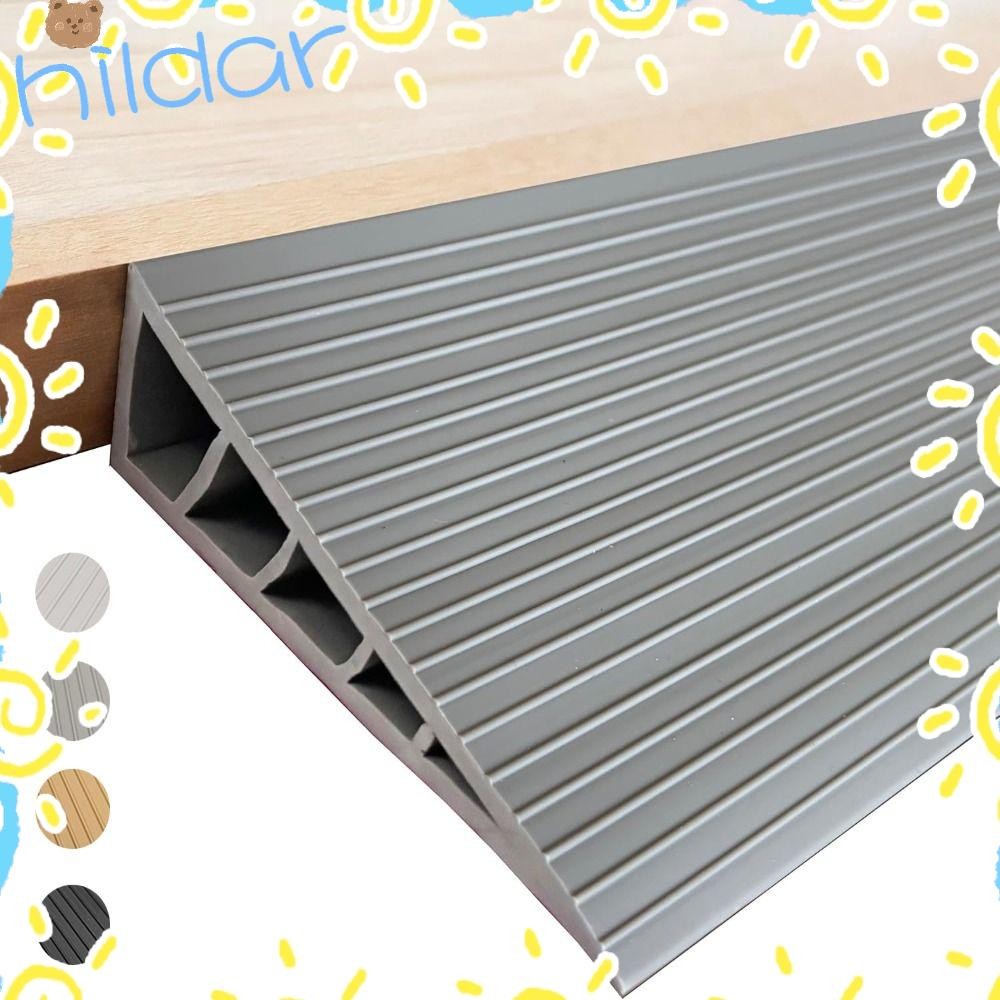 HLAR Rise เกณฑ์ Ramps, พรมกระเบื้องกาวตนเองชั้นเปลี่ยนแถบ, Universal 60 ซม.Cuttable กันน้ํารถเข็น Ramps Doorways