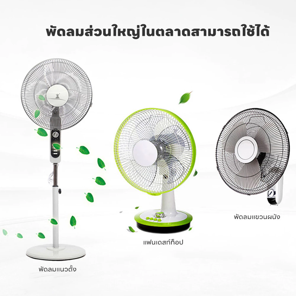 AIKOKY ตาข่ายป้องกันพัดลม ถอดล้างได้ ป้องกันเด็ก-สัตว์เลี้ยง thumbnail 6