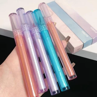 อายแชโดว์ ไฮไลท์ เนื้อลิควิด สีเมทัลลิค ติดทนนาน กันน้ำ กันเหงื่อ