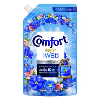 LeeMart ปรับผ้านุ่ม คอมฟอร์ท Comfort 470ML คอมฟอท น้ำยาปรับผ้านุ่ม สูตร คอมฟอร์ท อัลตร้า ถุง สีฟ้า ขนาด 470 มล.