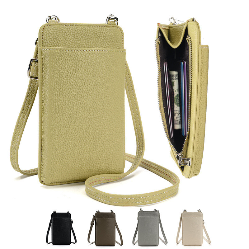 กระเป๋าโทรศัพท์มือถือสไตล์ใหม่กระเป๋าสะพายข้างฤดูร้อนหญิงข้ามร่างกาย