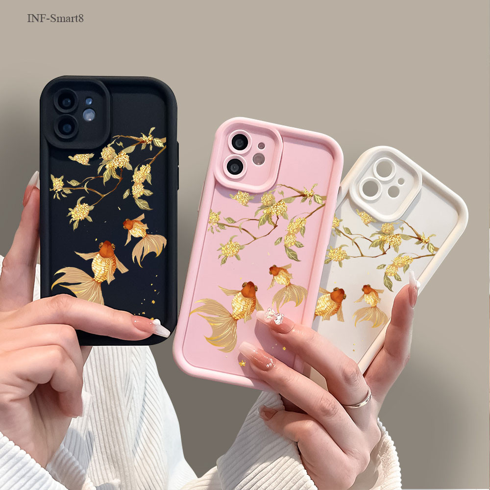 Infinix Smart 8 7 6 5 Hot 10 9 11 20 20C 30 30i 40i Note 12 30 Tecno Spark Go G96 Zero VIP Play Pro 4G 5G เคสอินฟินิกซ์