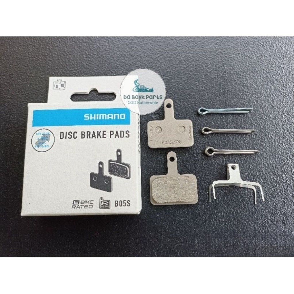 Shimano B05S เรซิ่น Pad จักรยานแผ่นดิสก์เบรคสําหรับ MT200 M355 M375 M395 M415 M416 M446 M447 M485 M486 M525 M575 B05S Original Pads
