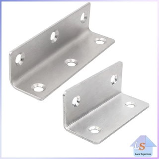 เหล็กฉาก สแตนเลส DIY ไม่มีสกูแถม ฉากค้ำ ฉากยึดผนังสแตนเลส มุมฉาก 90 องศา corner brace