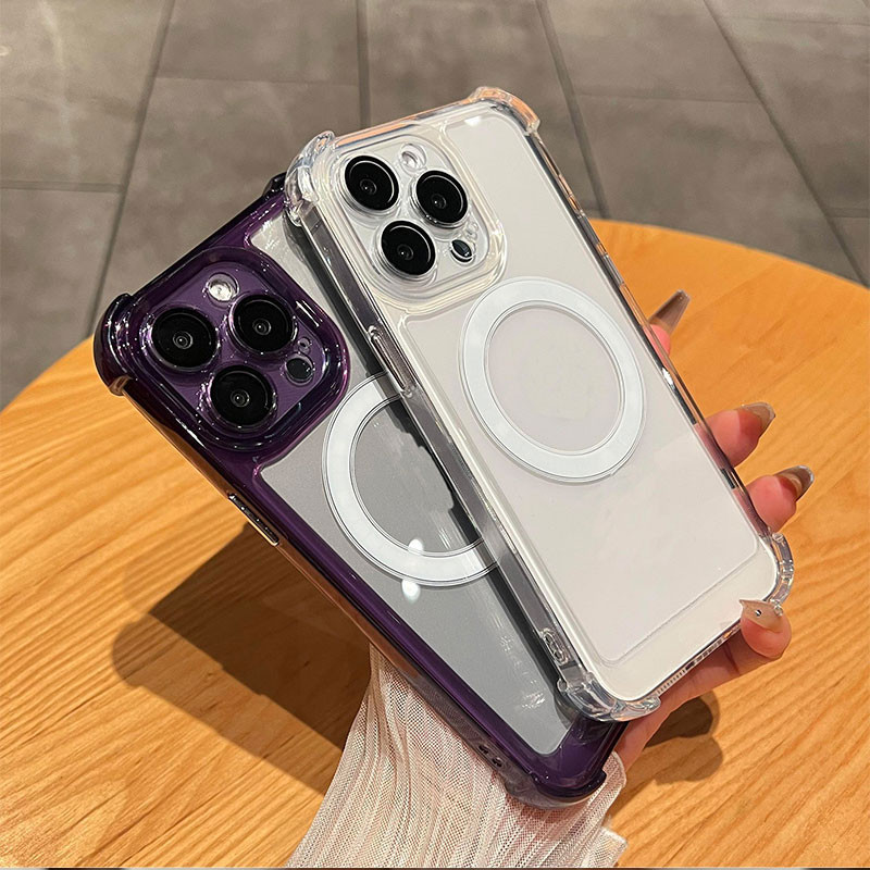 เคสสําหรับ vivo y91 y95 y85 v9 v11i สี่มุม anti drop แม่เหล็กดูดฟังก์ชั่นโทรศัพท์ soft case กันน้ําและกันกระแทก - รูปที่ 3