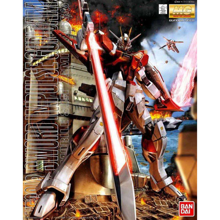 พร้อมสต็อก Bandai MG 1/100 Sword Packing Pulse Gundam ดาบยักษ์ประเภท Gundam SEED Assembly Model กันด