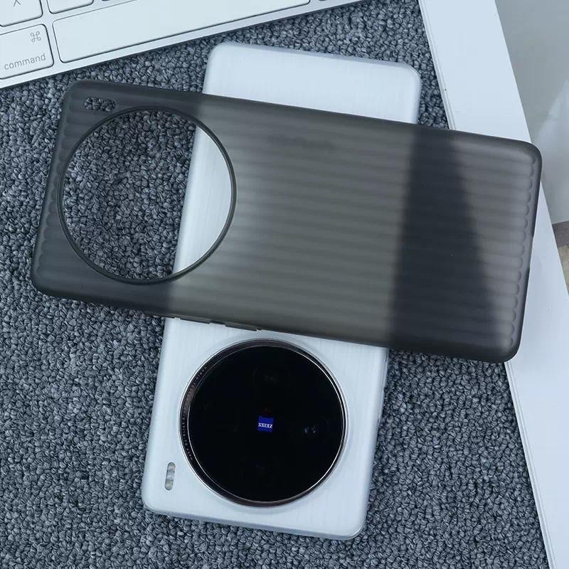 เคส PP Slim ลูกฟูกสําหรับ Vivo X100 X100s Pro X100 Ultra เคสโทรศัพท์โปร่งแสง