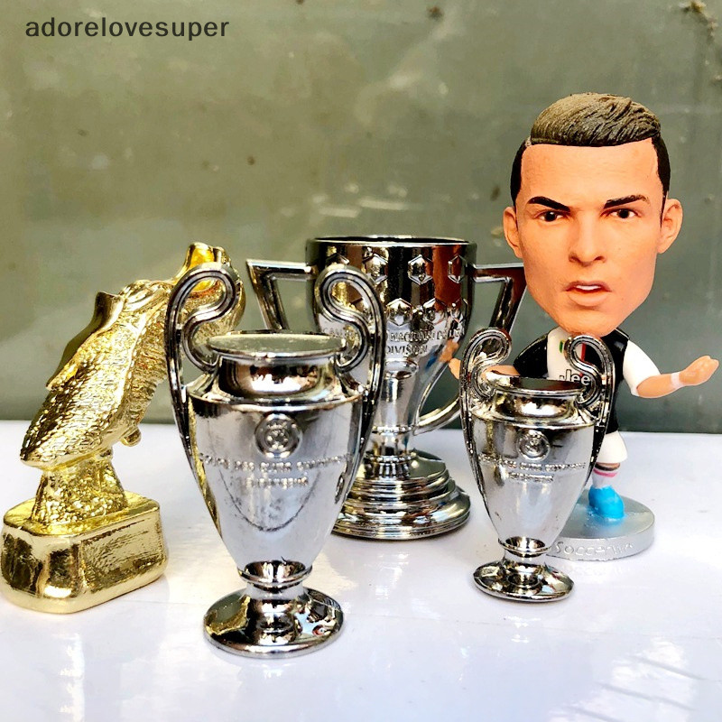 Ad1vn Uefa Champions League Football Cup Jewelry Uefa Europa League Match Prize Mini Zinc Alloy Cup 