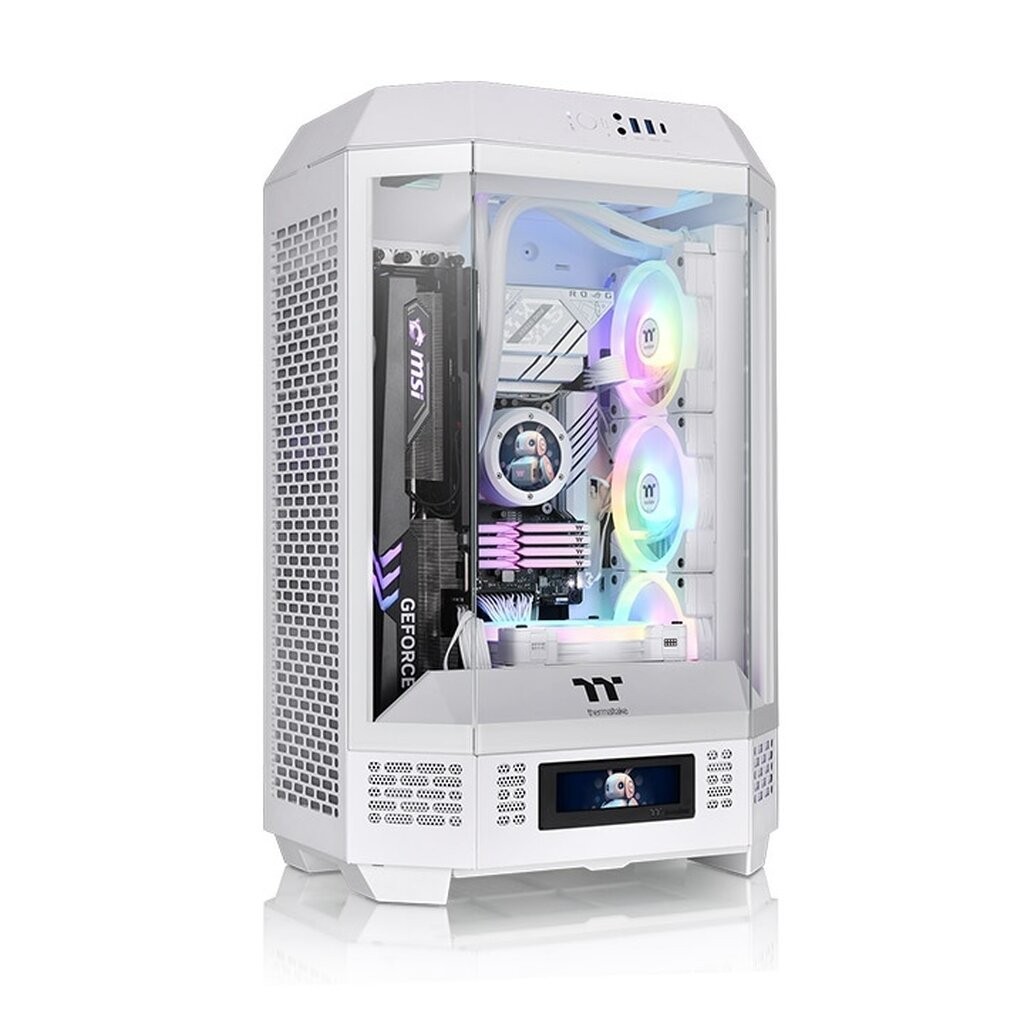 Thermaltake Tower 300 Snow Edition m-ATX & Mini-iTX Micro Tower Case (CA-1Y4-00S6WN-00)