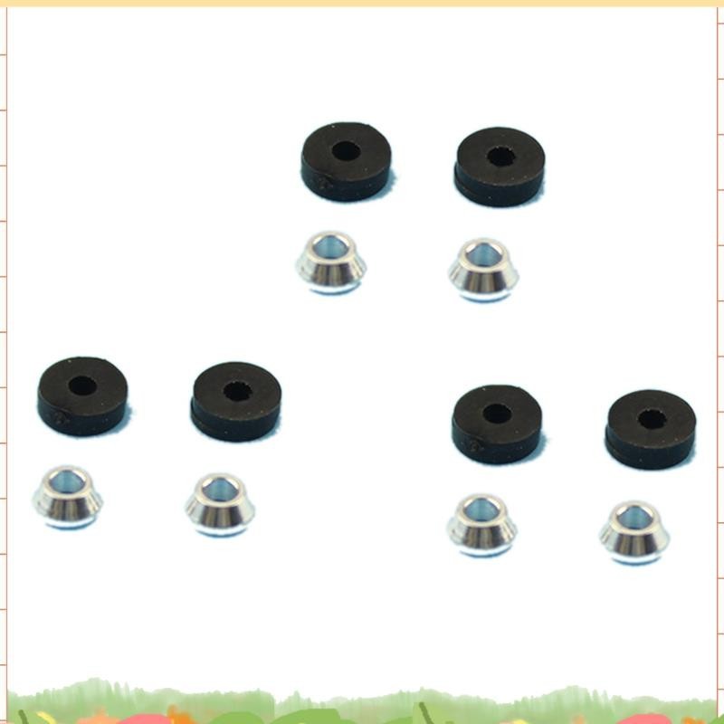 Super 6 ชิ้นแหวนยางชุดสําหรับ WLtoys V966 V977 XK K110 K120 RC เฮลิคอปเตอร์เครื่องบิน Drone อะไหล่อุ