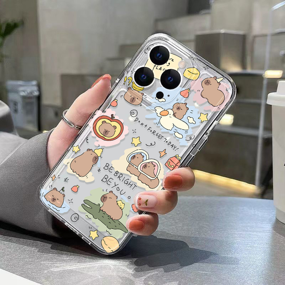 เคสโทรศัพท์ For OPPO A5 Pro A38 A18 Case OPPO A60 A3X A79 A57 A17 A78 A6 Pro A16 A95 A9 A5 A53 A32 A76 A36 A58 A98 TPU - รูปที่ 2