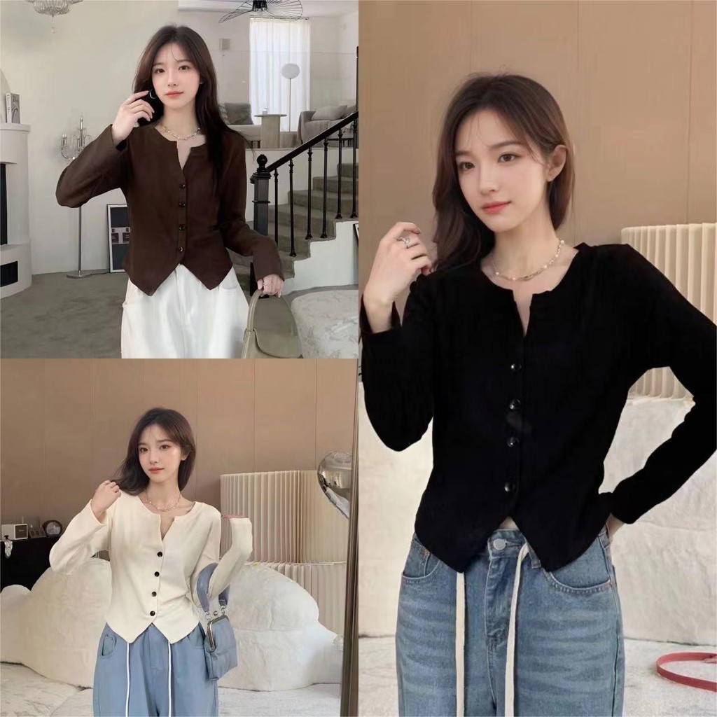 เสื้อแขนยาวผู้หญิงพร้อมส่ง ครบทุกสไตล์ สวมใส่แล้วหลงใหลทันที!