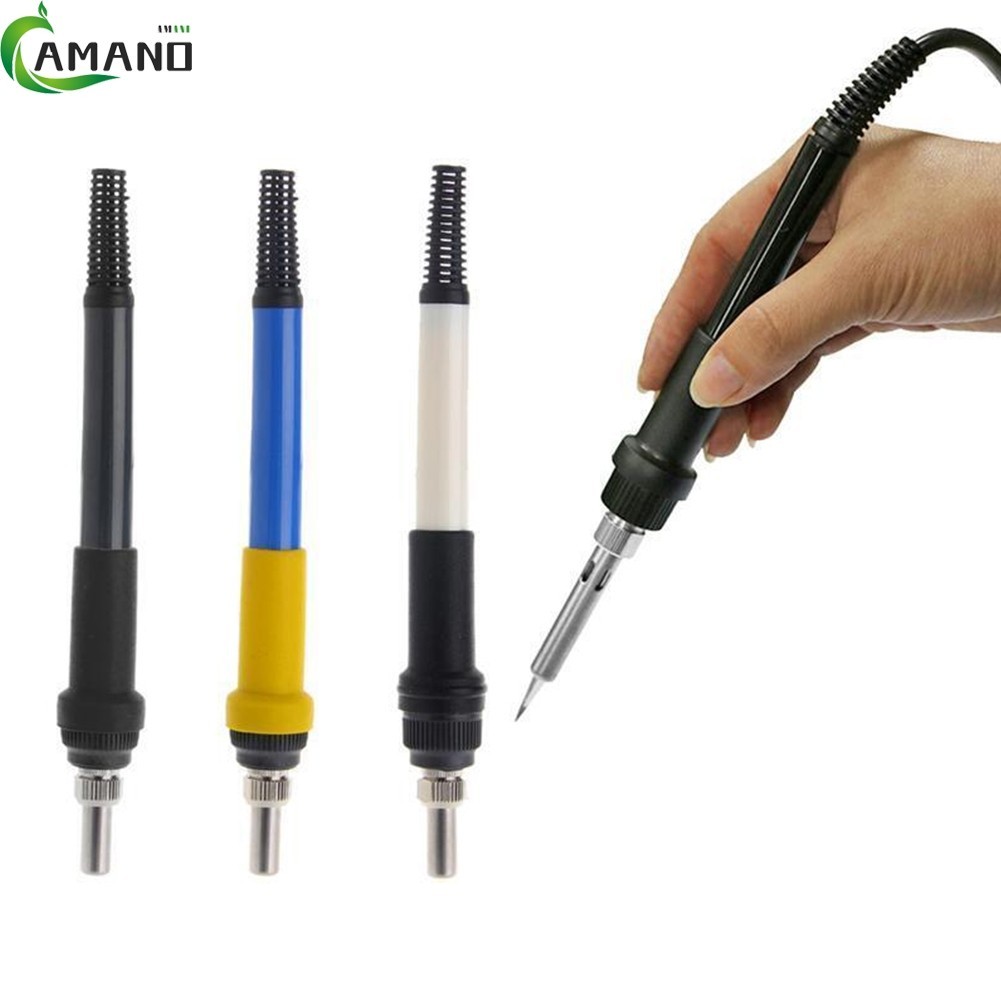 [AMANDA] T12 Heater Handle สําหรับการปรับเปลี่ยนสําหรับ 936 Soldering Station Iron DIY