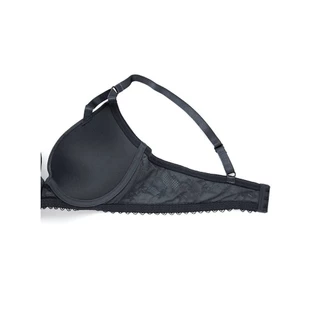 Sabina Twenty Five Level 2 เสื้อชั้นใน มีโครง รหัส SBQ23025BD - สีเทาเข้ม