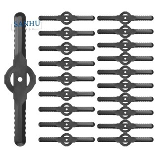 【sanhui14b4 】20 ชิ้นพลาสติกเครื่องตัดหญ้าใบมีดเครื่องตัดหญ้า…