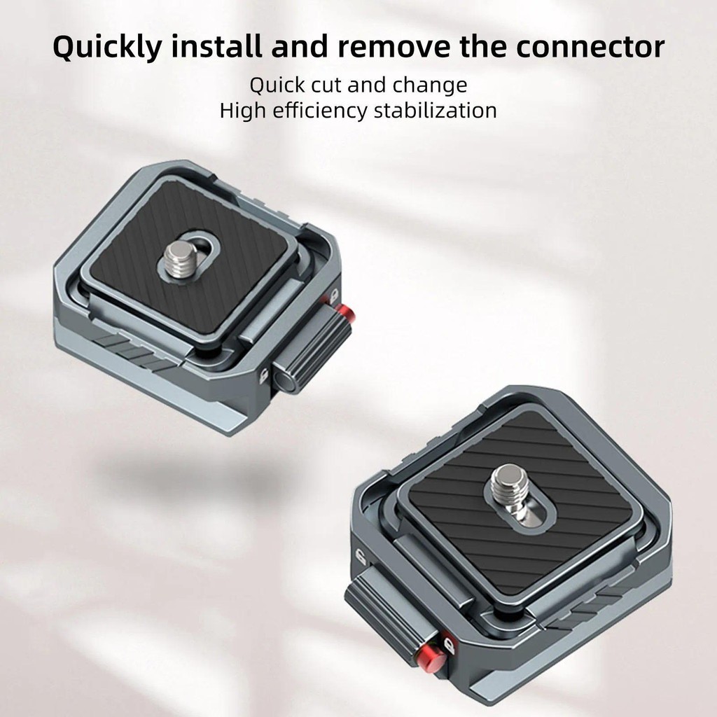 Leaplight All-Metal Arca Quick Release Kit กล้อง Quick Mount สําหรับ Dji Zhiyun Stabilizer ขาตั้งกล้องสไลด์ Rail Quick Mount ฐานหัวเข็มขัด
