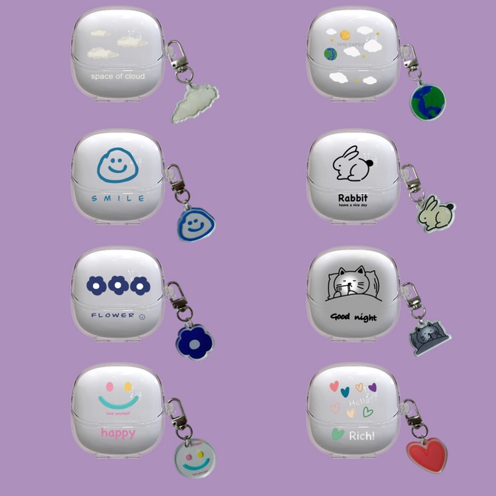 Fashiom น่ารักเรียบง่ายทนทานสําหรับ Xiaomi Buds5 ซิลิโคนโปร่งใสพร้อมปลอกหูฟังลูกไม้ Xiaomi Buds5 ฝาครอบ